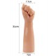 Рука для фистинга Realistic Bitch Fist, кулак, телесный, 8,9x30,5 см 