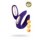 Многофункциональный стимулятор для пар Satisfyer Partner Toy REMOTE, силикон, фиолетовый, 18 см