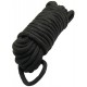 Верёвка для бондажа и декоративной вязки, чёрная, 10 м 