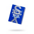Презервативы Sagami, extreme, feel fit, гладкие, 19 см, 5,1 см, 3 шт. 