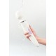 Нереалистичный вибратор Satisfyer Woman Wand, ABS пластик, белый, 34 см. 